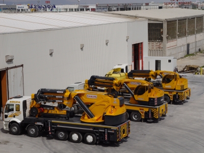 On-Board Mobile Cranes